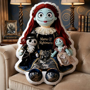 Spooky Mama & Little Ones Pillow - Personalized Gifts For Mom 02TYTI040426-Homacus