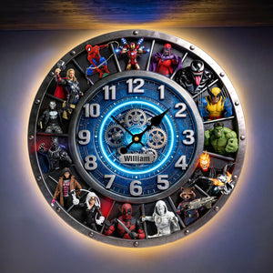 Unique Room Acrylic Wall Clock Personalized Gifts 03HUTI050326-Homacus