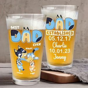 Personalized Gifts For Dad Beer Glass 01NATI150524-Homacus