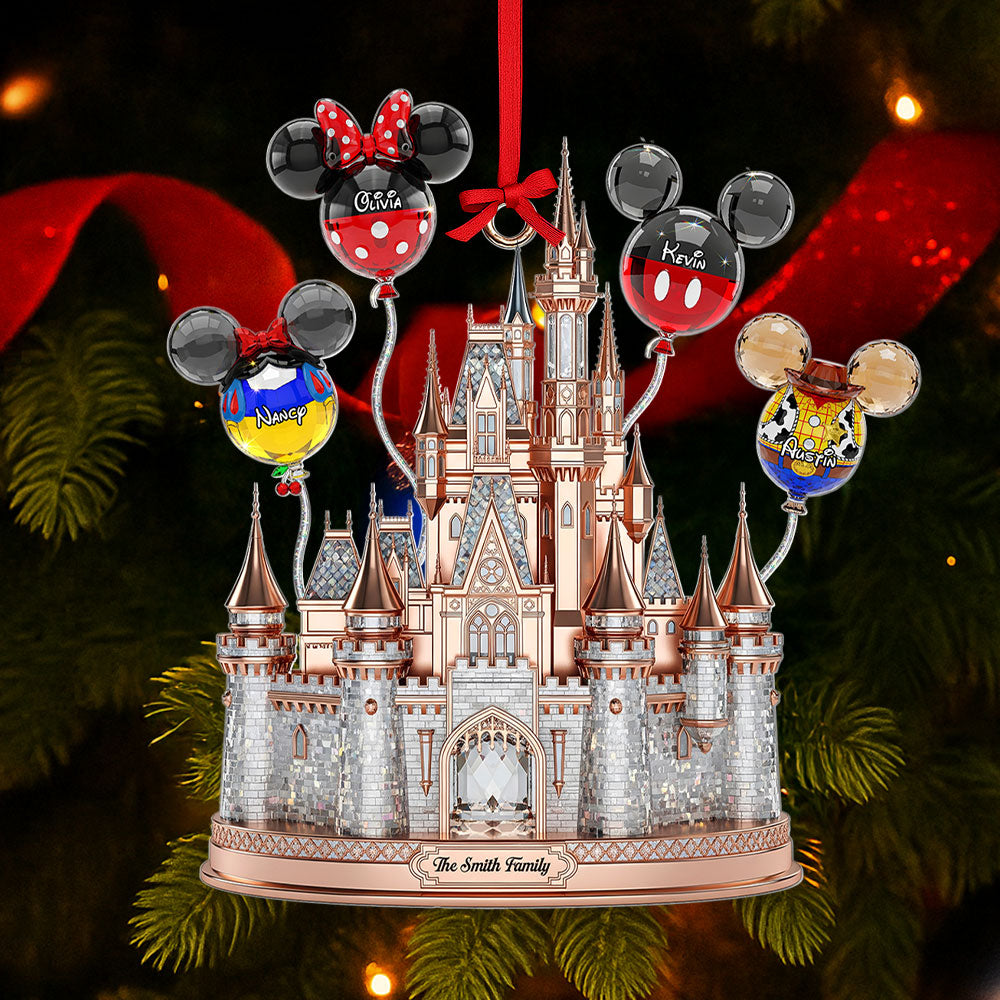 Balloon Family Ornament - Personalized Christmas Gifts For Family 05ohti130825-Homacus