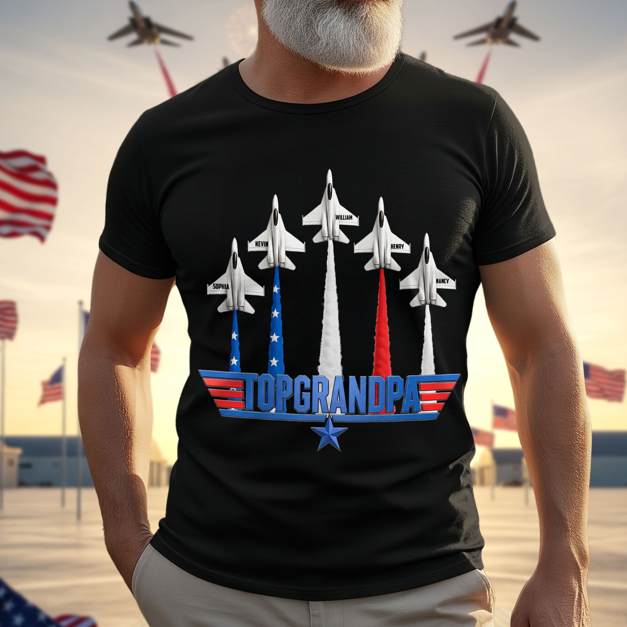 Top Grandpa Shirt - Personalized Gifts For Grandpa 02ohti090625-Homacus