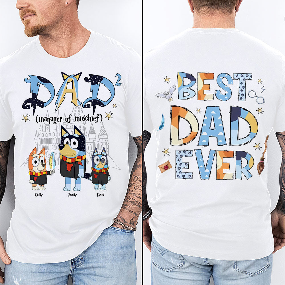 Personalized Gifts For Dad Shirt Best Dad Ever 031HUTI310325-Homacus