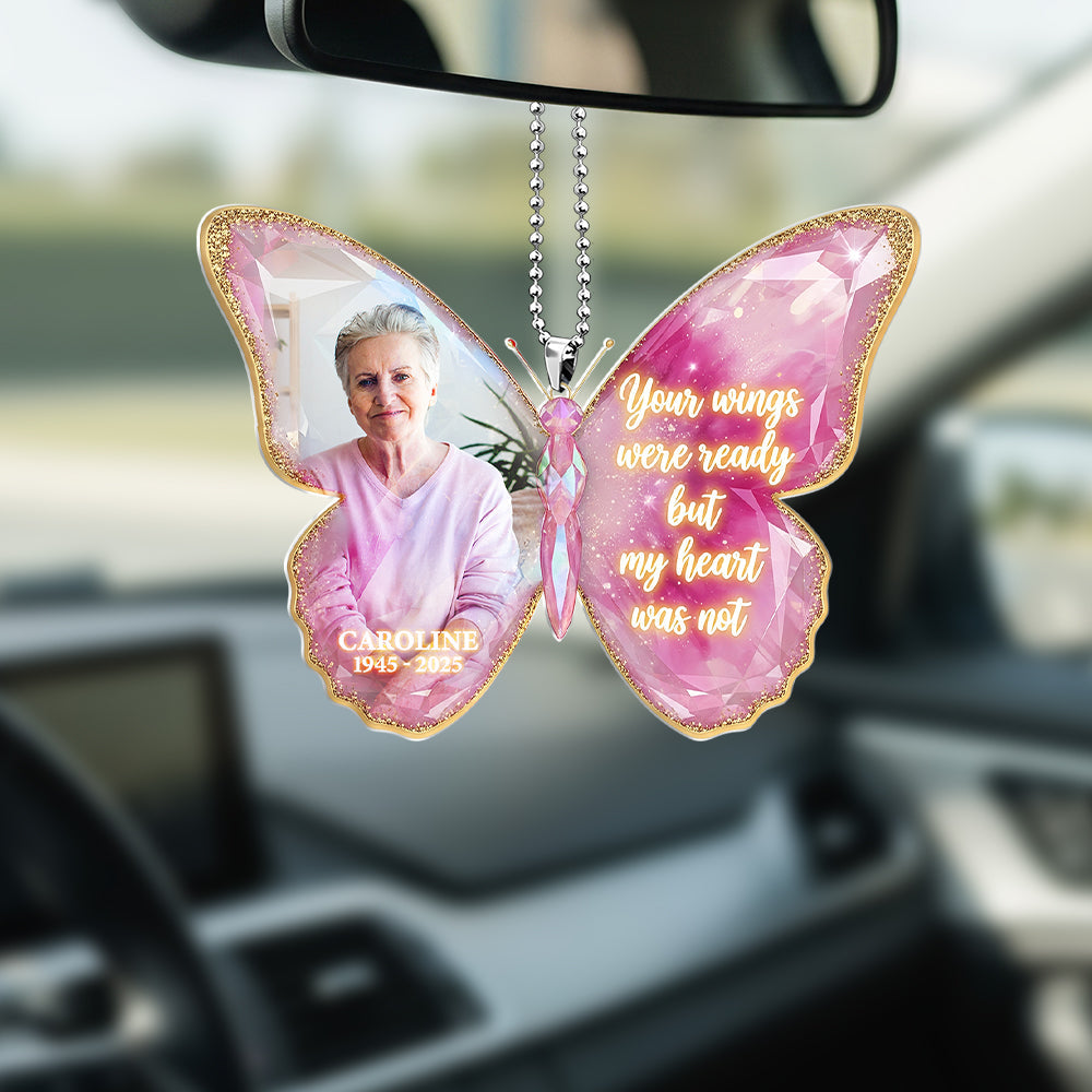 Memorial Car Ornament - Custom Photo Gifts For Loved Ones 01nati260625-Homacus
