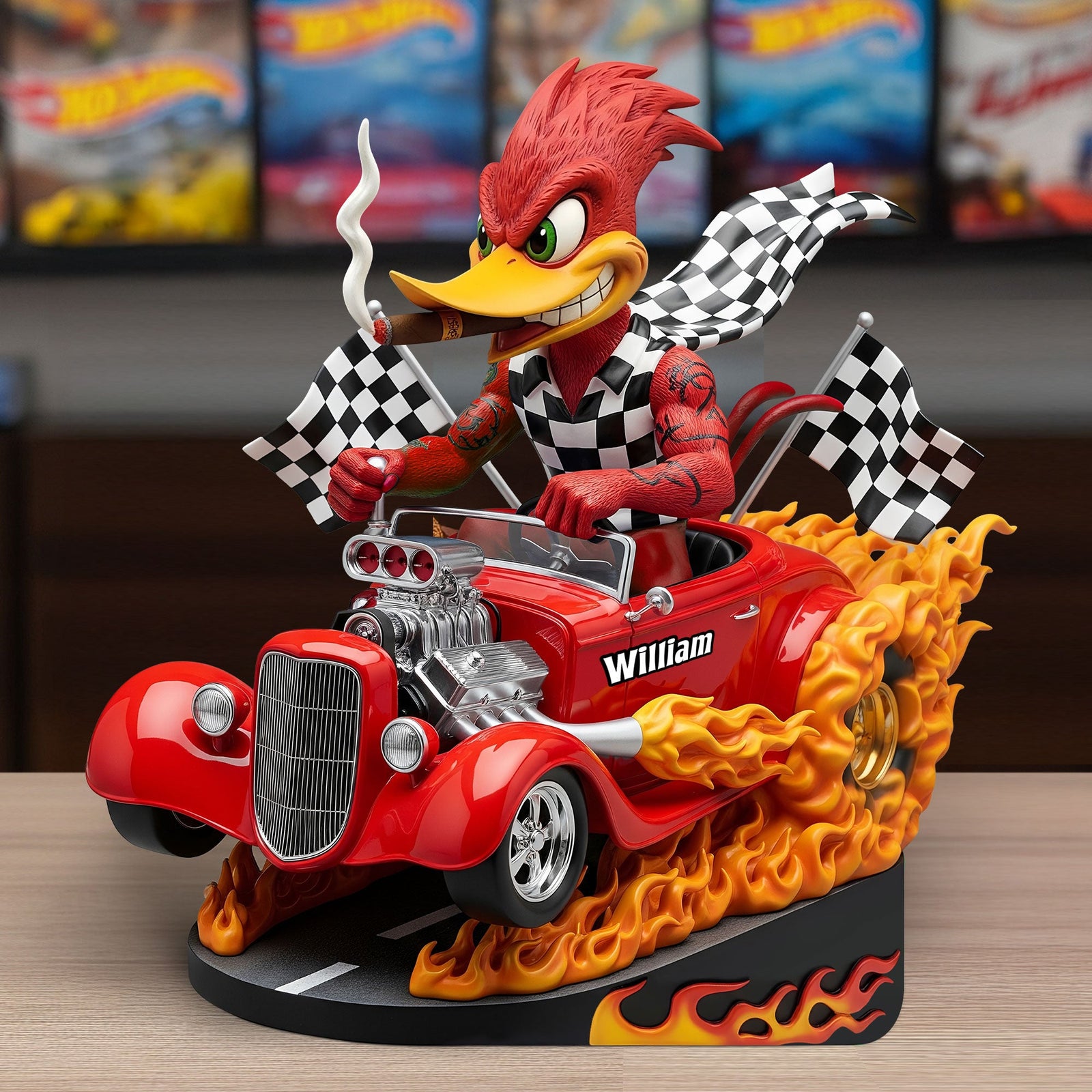 High Speed Hot Rod Plaque - Personalized Gifts For Hot Rod Lovers 03qhti300625-Homacus