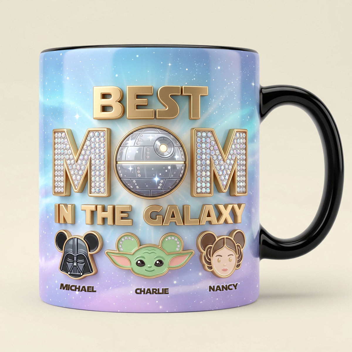 Best Mom In The Cosmic Magic Coffee Mug - Personalized Gifts For Mom 02nati170426-Homacus