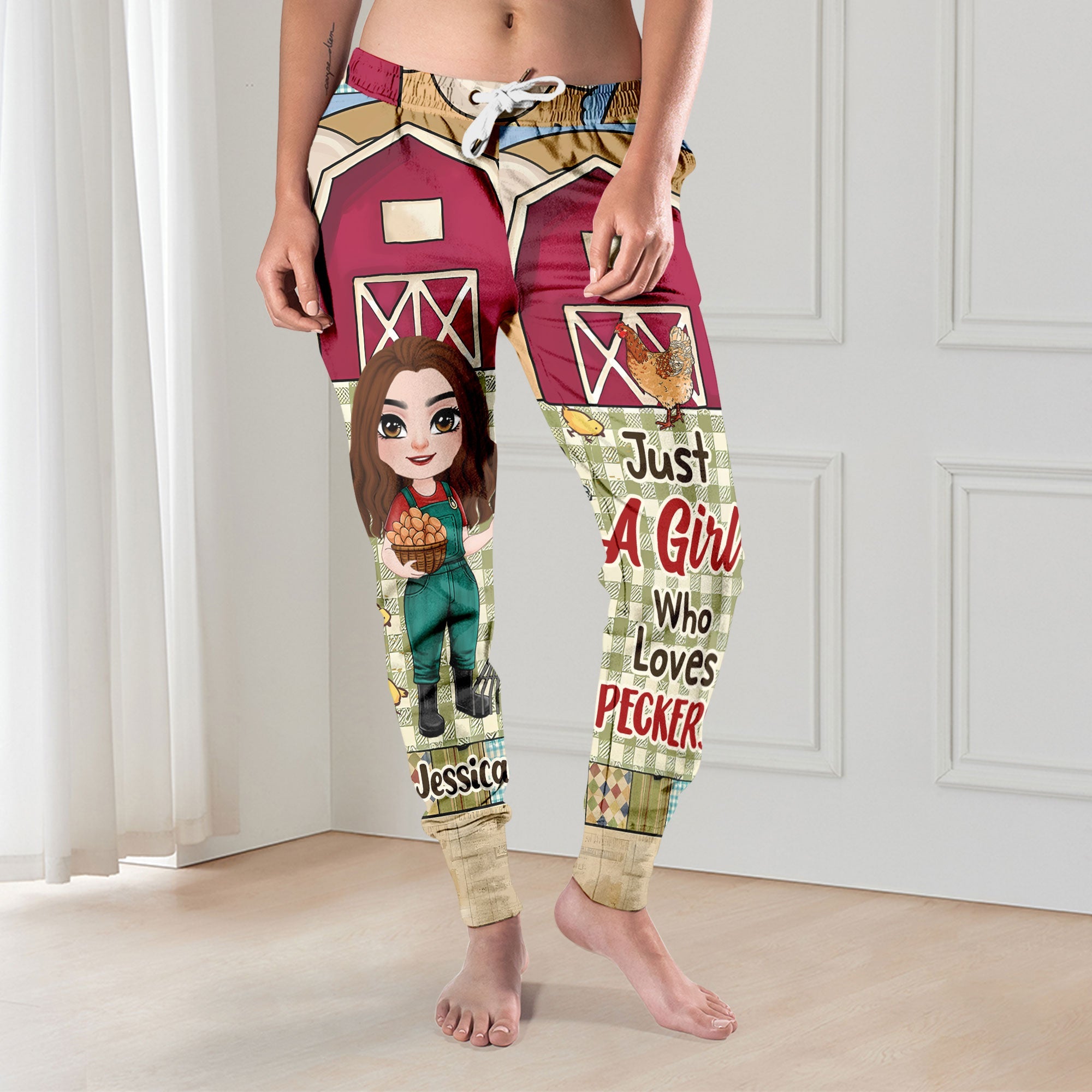 Personalized Gifts For Girl Chicken Farm Lover Sweatpants 02xqti301124-Homacus