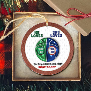 Personalized Gifts For Basketball-loving Couple Christmas Ornament 01huti101024-Homacus