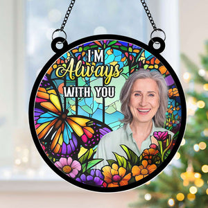 Custom Photo Gifts For Heaven Memorial Suncatcher Ornament 021NATI150824-Homacus