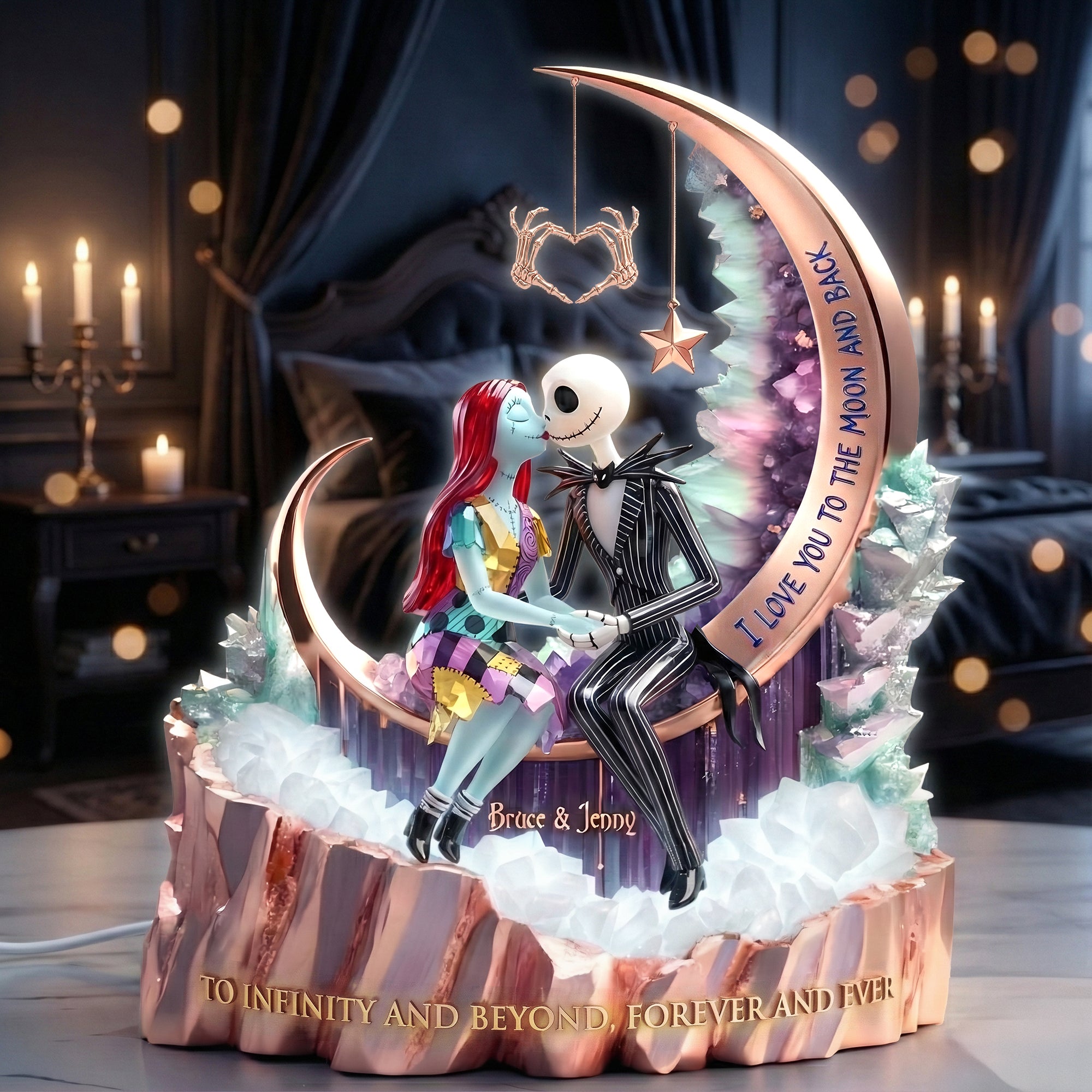 Kissing Couple Light Box Personalized Gifts For Couple 04qhti291125-Homacus