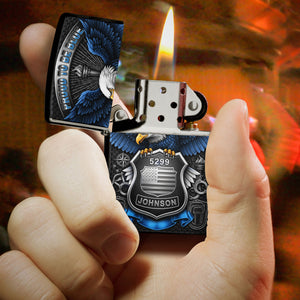 Police Lighter - Personalized Gifts For Police Officer 05tgti180825-Homacus