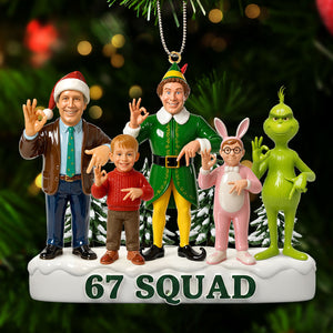 Funny Christmas Ornament - Personalized Gift For Christmas Ornament 02OHTI171125-Homacus