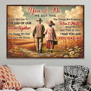 Personalized Gifts For Couple Canvas Print 01ohti111224-Homacus