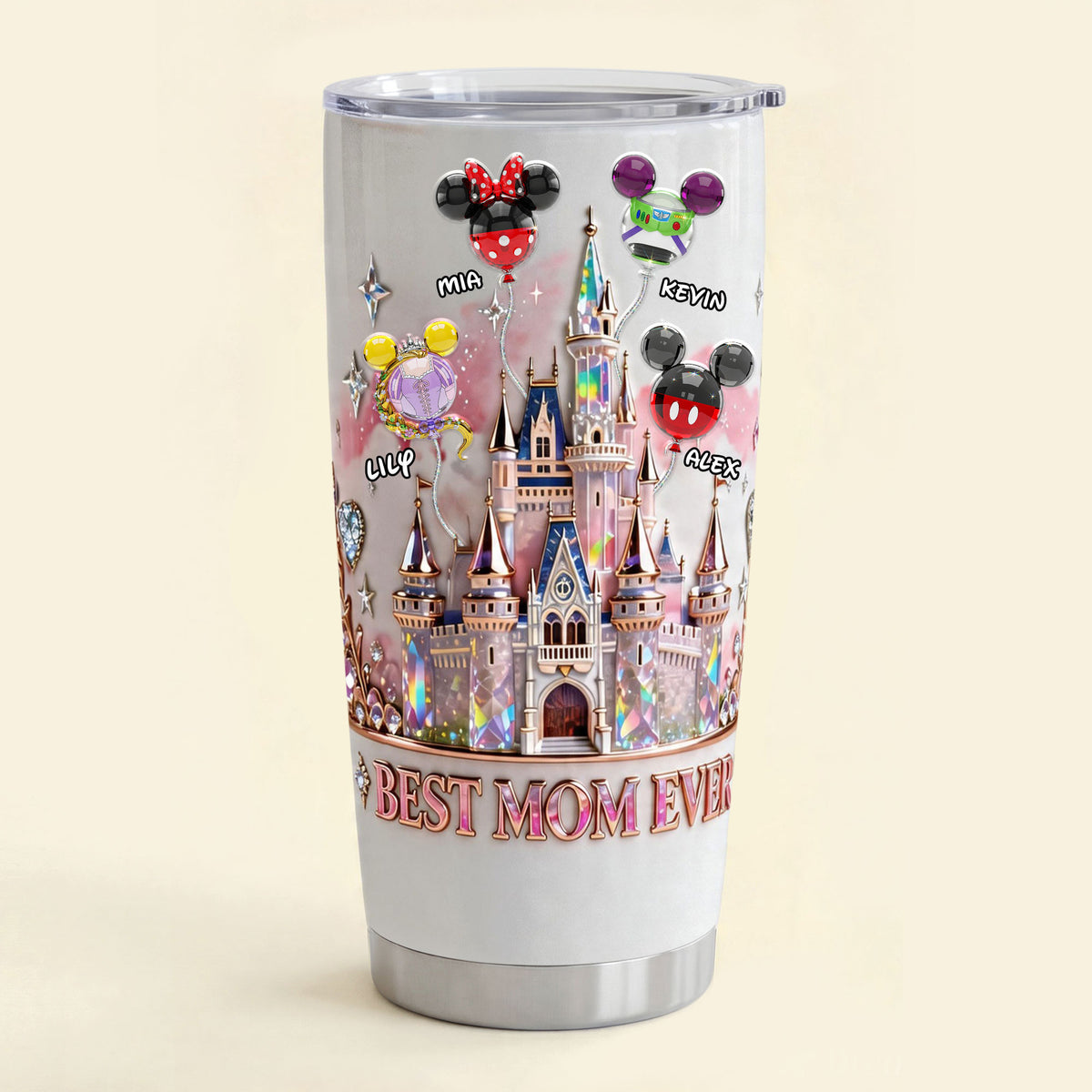 Best Mom Ever Tumbler - Personalized Gifts For Mom 06ohti240426-Homacus