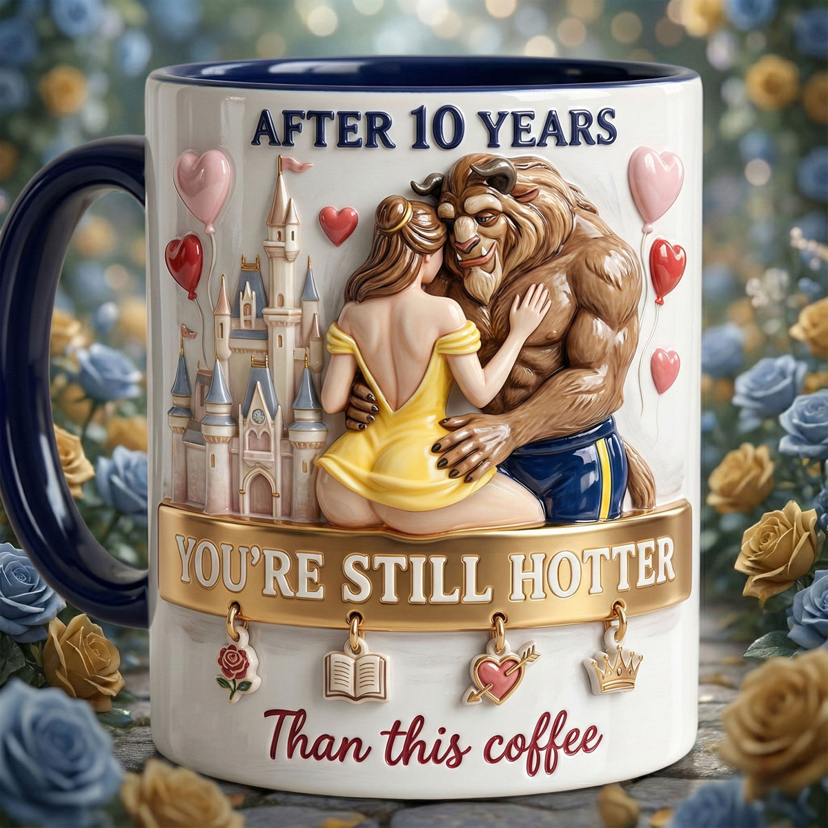 Fairytale Couple Accent Mug - Personalized Gifts For Couple 02qhti311225-Homacus