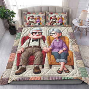 Personalized Gifts For Couple Quilt Bedding Set 03tgti090125-Homacus