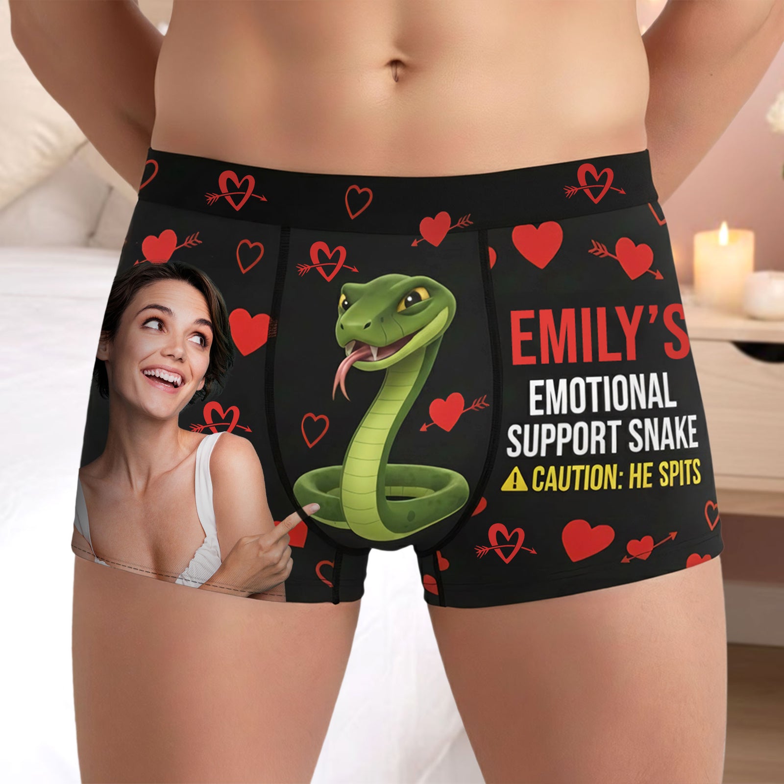 Funny Valentine Men Boxer - Personalized Gifts For Him 02kiti161225-Homacus