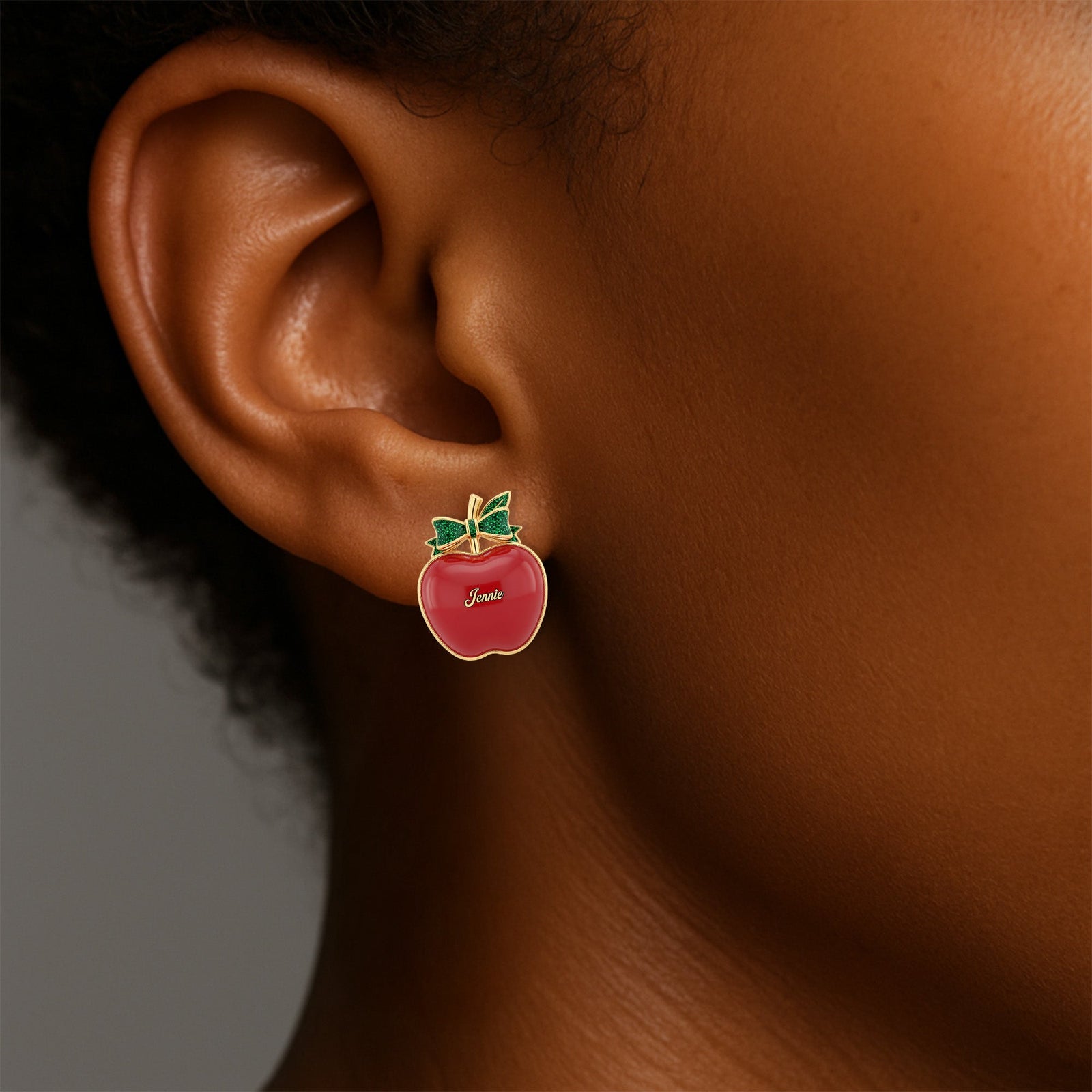 Teacher Stud Earrings - Personalized Gifts For Teacher 01pgmg210725-Homacus