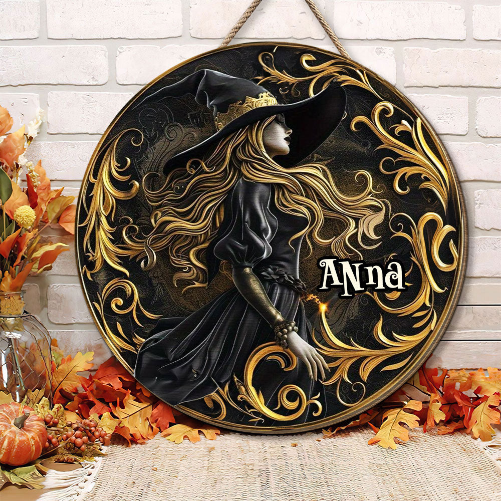 Halloween 3D Witch on sale wall decor