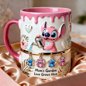 Mom's Garden Love Coffee Accent Mug - Personalized Gifts For Mom 02TGTI020426-Homacus