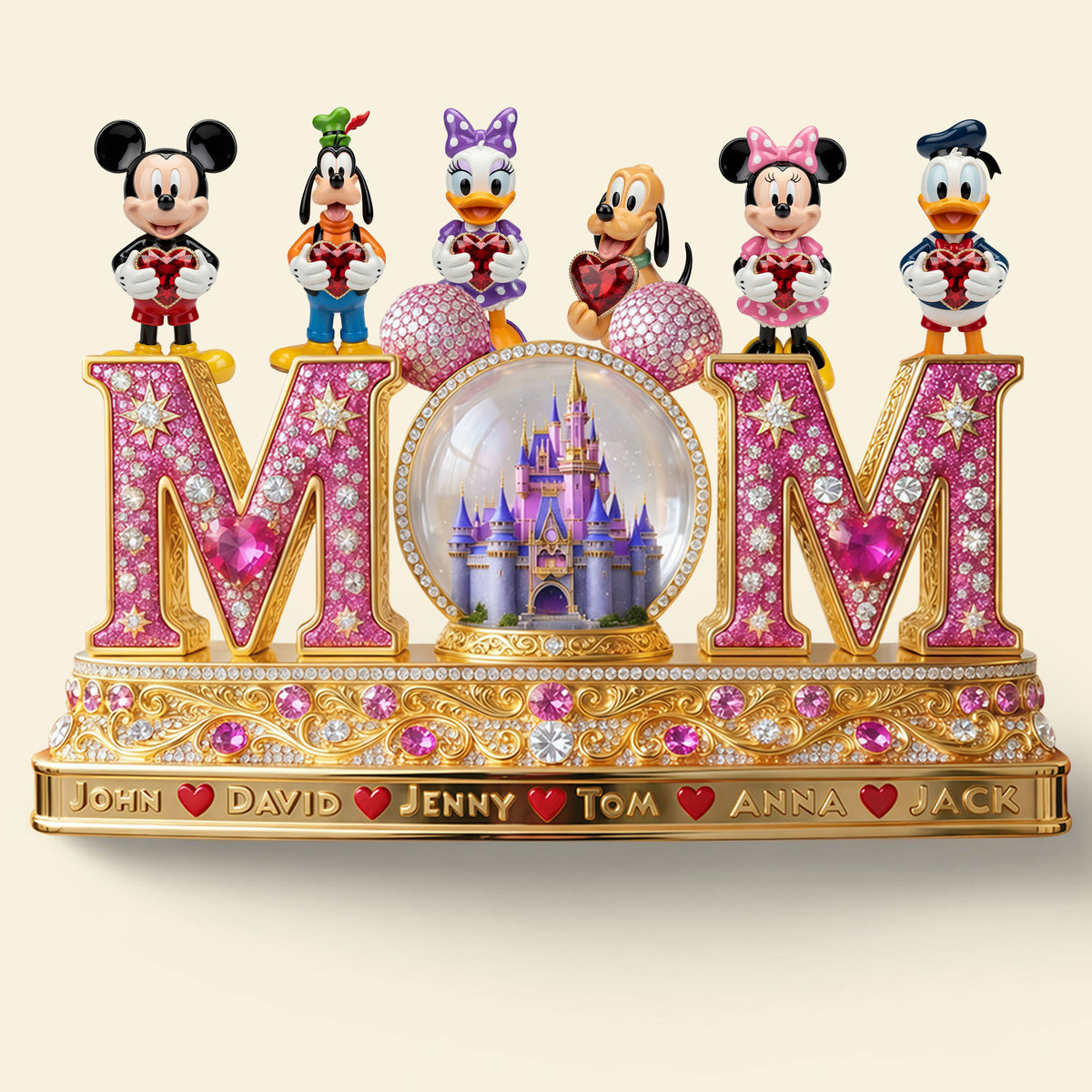 Castle Of Love Acrylic Plaque - Personalized Gifts For Mom 04TYTI060426-Homacus