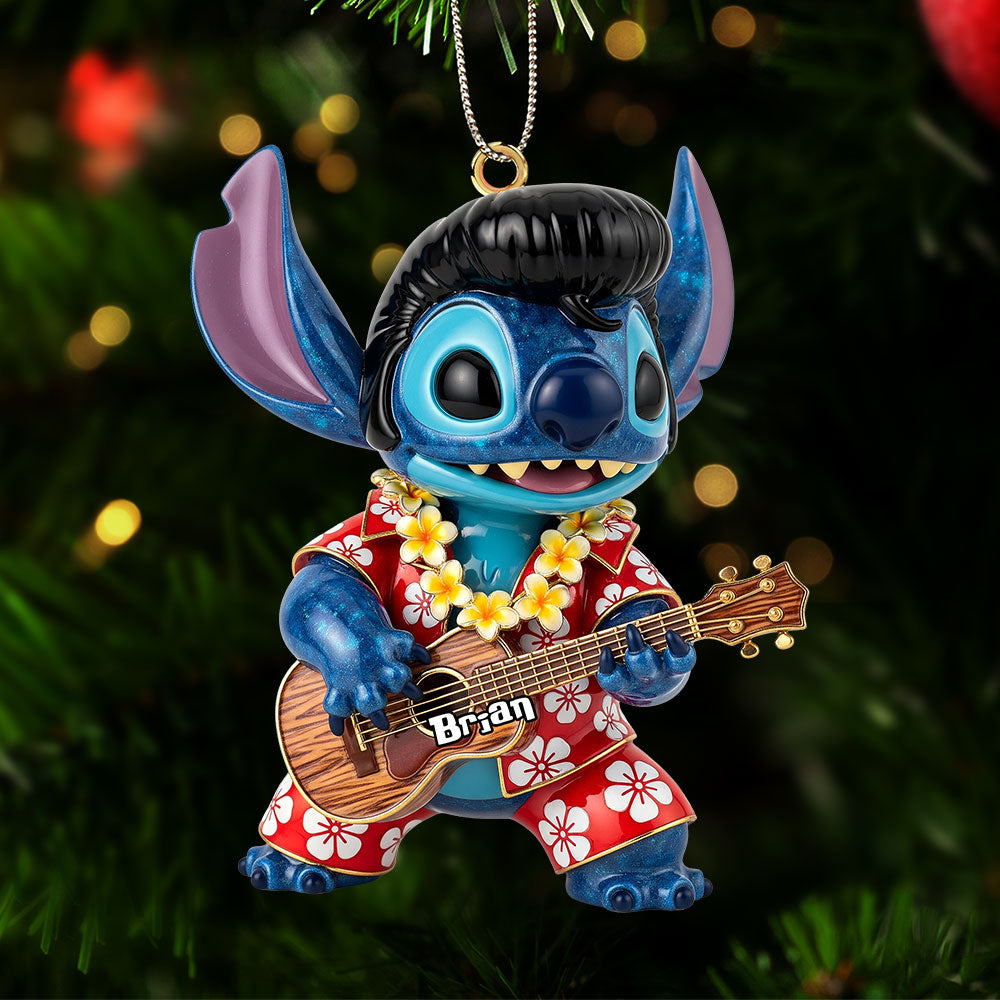Performing Monster Acrylic Christmas Ornament - Personalized Gifts For Christmas 08nati041125-Homacus