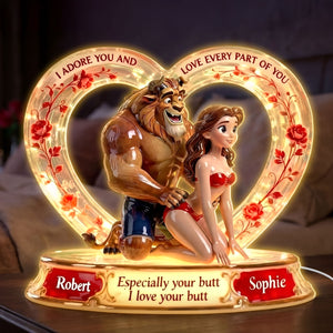 Naughty Couple Acrylic Light Box - Personalized Gifts For Couple 03ohti291225-Homacus