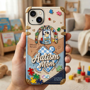 Cute Autism Mom Phone Case, Personalized Gifts For Autism Mom 03qhti100426-Homacus
