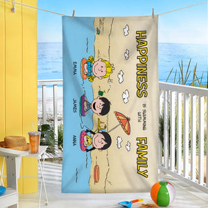 Personalized Gifts For Family Beach Towel 04kadc130624hh-Homacus
