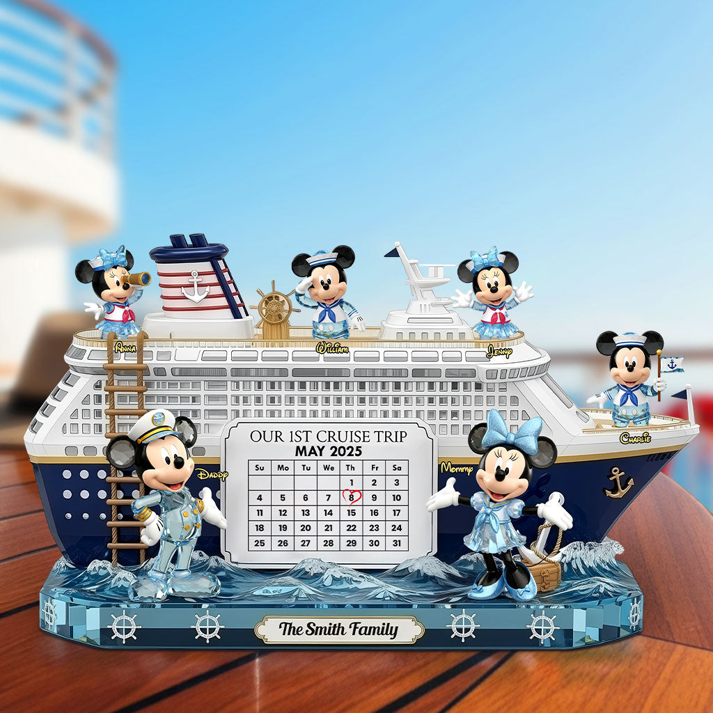 Cruise Trip Family Plaque - Personalized Gifts For Family 03tgti250625-Homacus