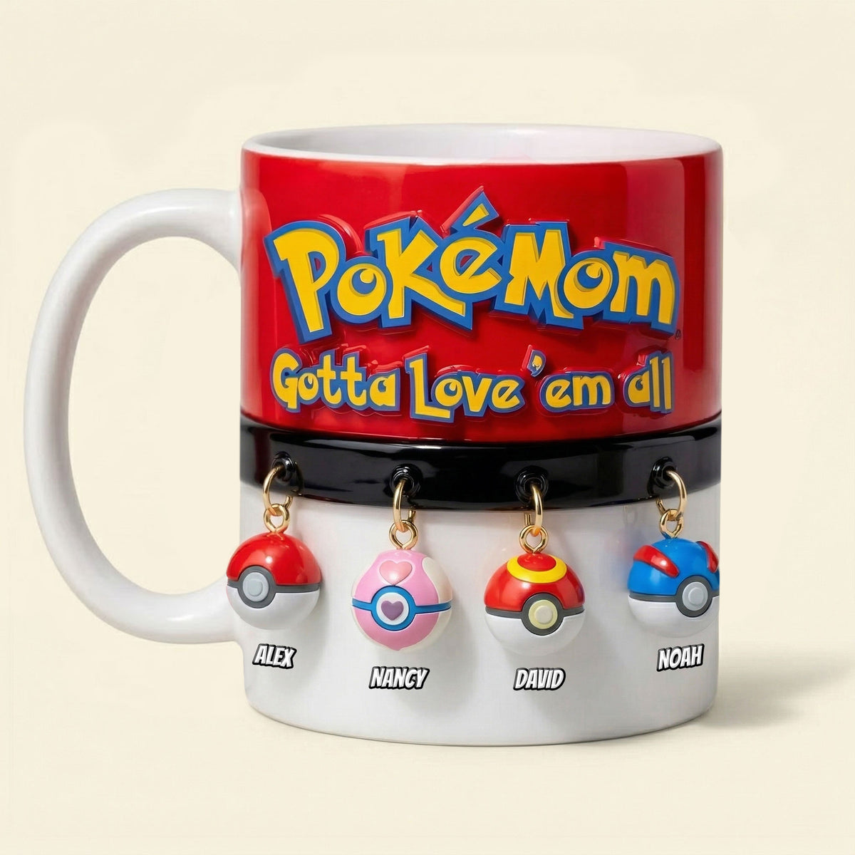 Pocket Monster Mom Coffee Mug - Personalized Gifts For Mom 04OHTI030426-Homacus
