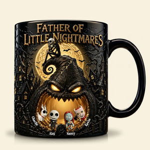 Spooky Dad and Kids Magic Coffee Mug - Personalized Gifts For Dad 04pati010526-Homacus