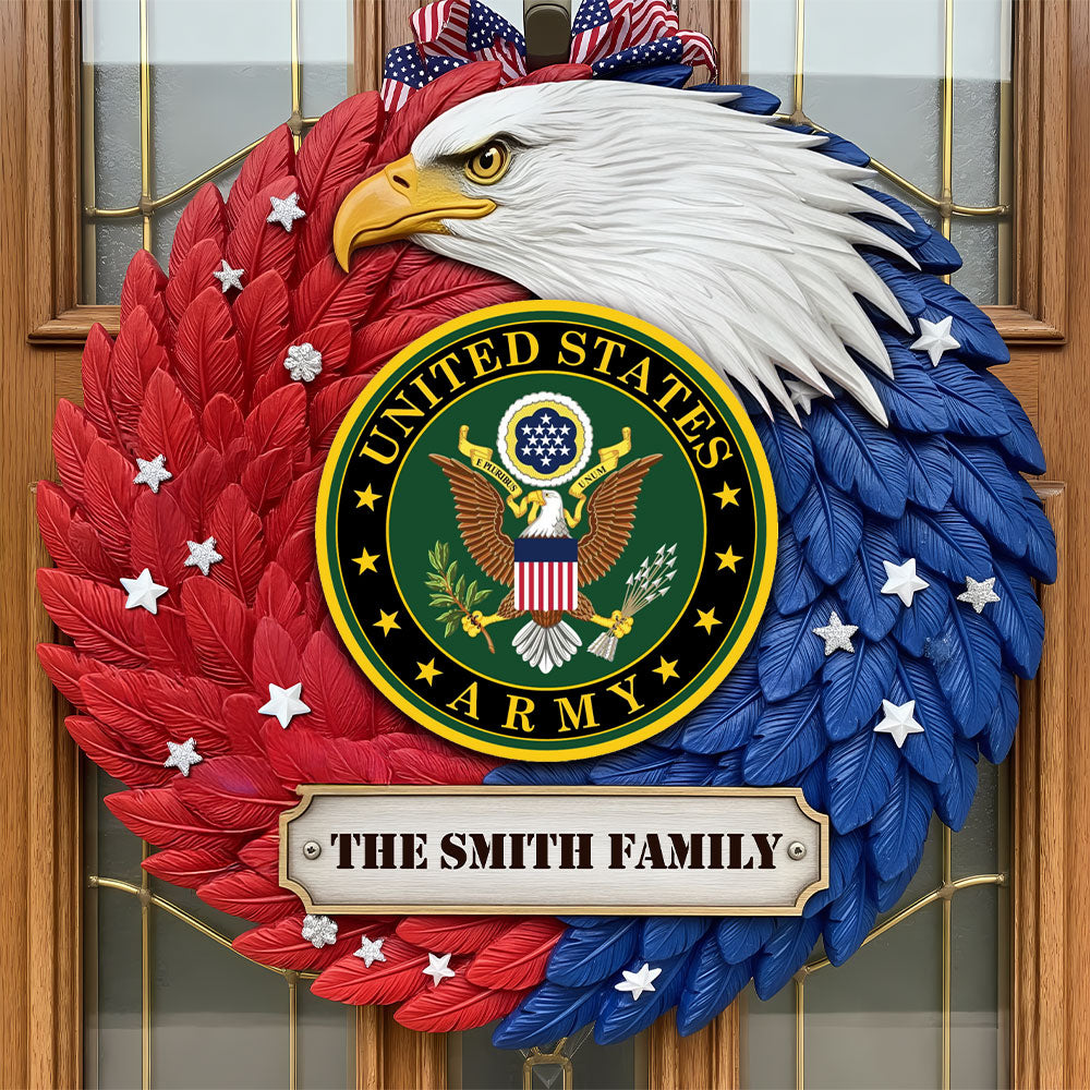 Military Metal Sign - Personalized Gifts For Family 02huti030625-Homacus