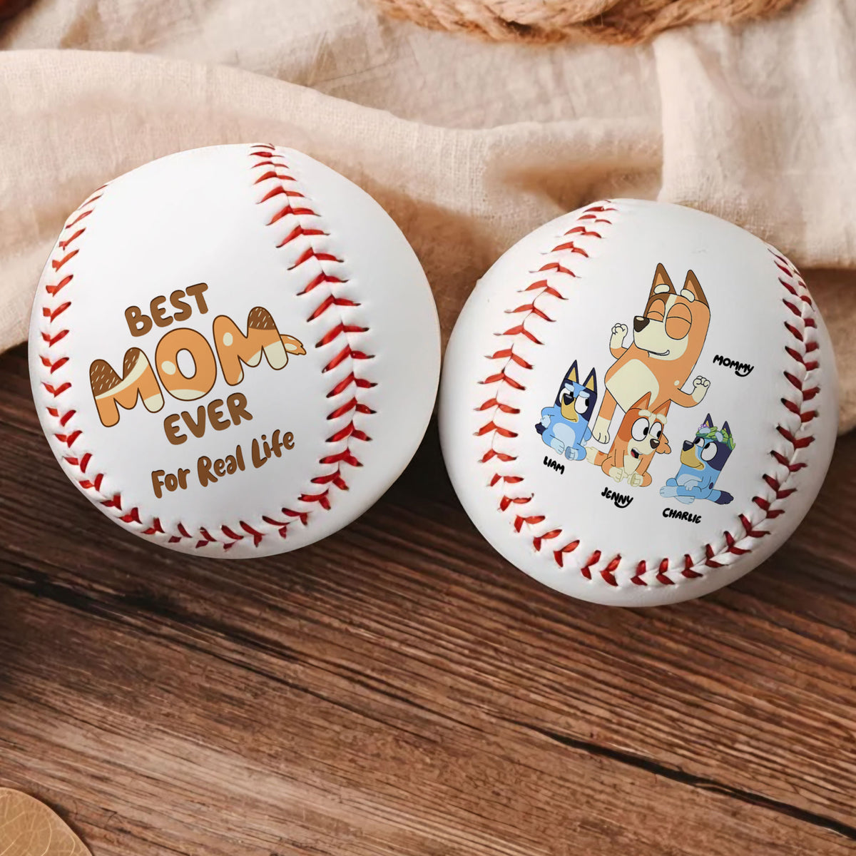 Personalized Gift For Mom Baseball- Magic Mom For Real Life-Homacus