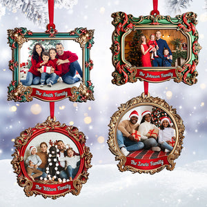 Custom Photo Gifts For Family Christmas Ornament 02huti310824-Homacus