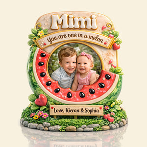 Custom Photo Grandma's Melon Acrylic Plaque - Personalized Gifts For Mom and Grandma 04tyti200326-Homacus