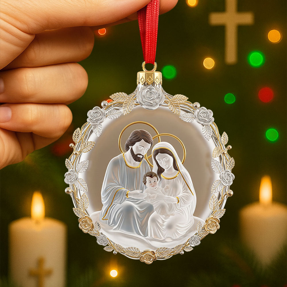 The Holy Family Ornament - Gifts For Family 01pati080925-Homacus