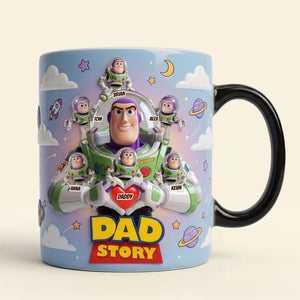 Space Hero Dad Magic Coffee Mug - Personalized Gifts For Dad 05nati300426-Homacus