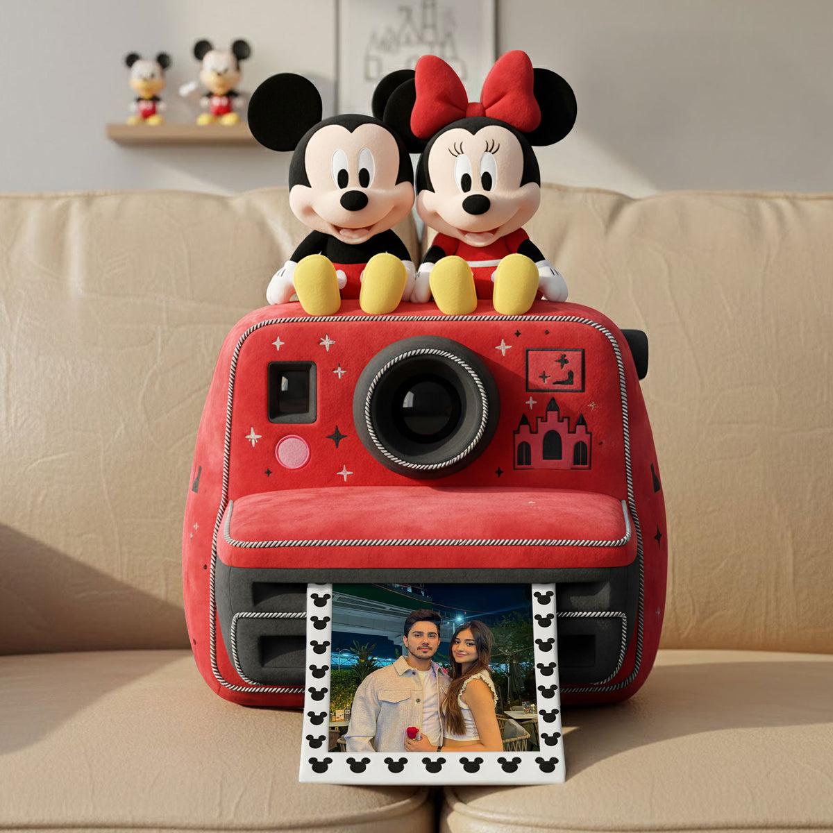 Couple Polaroid Pillow - Personalized Gifts For Couple Valentine Pillow 07KITI151125-Homacus