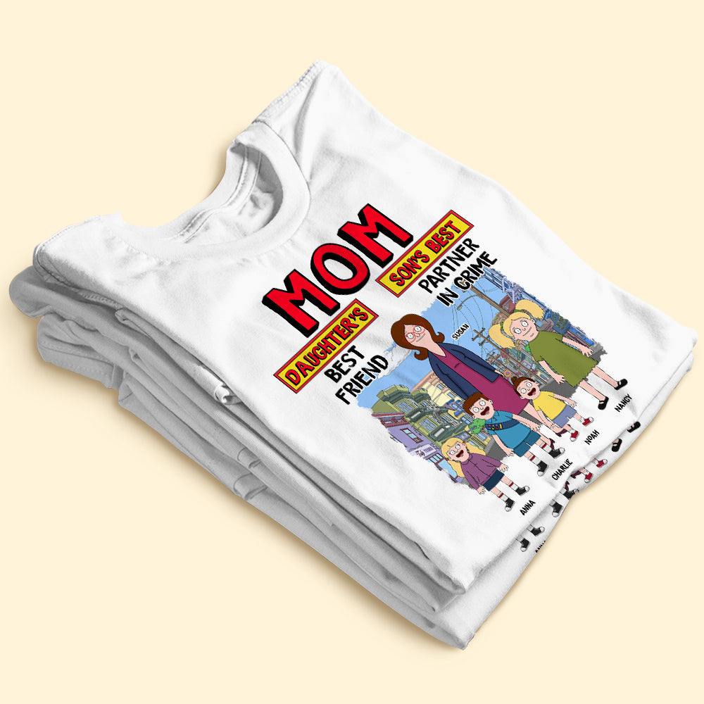Personalized Gifts For Mom Shirt 05toti080325hg-Homacus