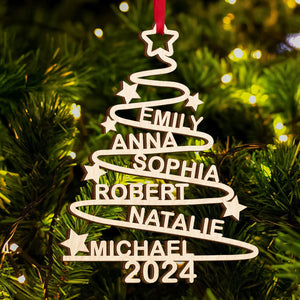 Personalized Gifts For Family Christmas Ornament 04nati230924-Homacus