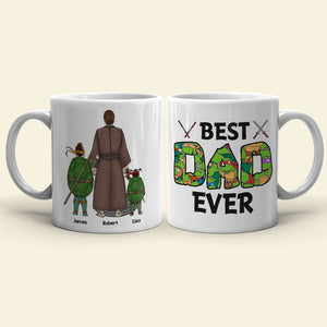 Personalized Gifts For Dad Coffee Mug Best Dad Ever 03nati010623-Homacus