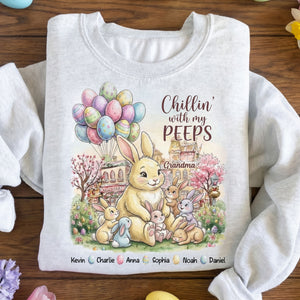Soft Easter Grandma Rabbit Shirt, Personalized Gifts For Grandma & Mom 03QHTI100326-Homacus
