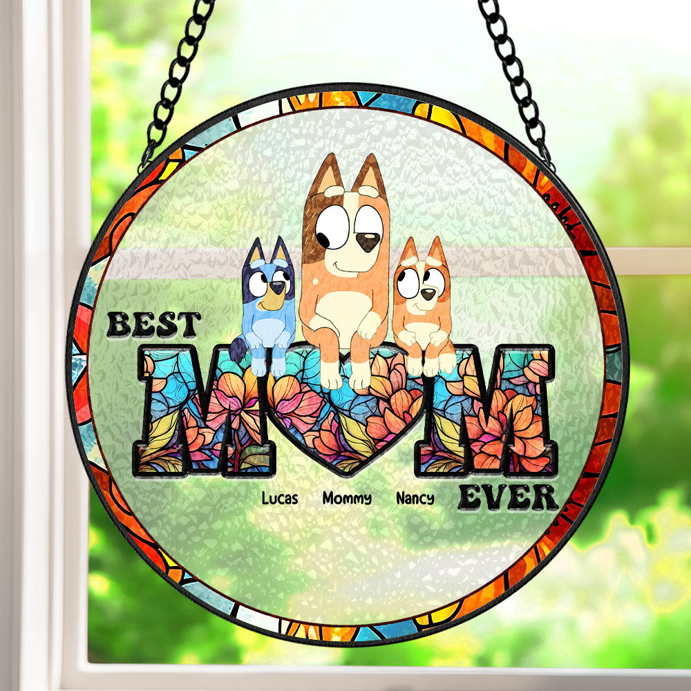 Personalized Gifts For Mom Stained Glass Ornament 04ohti260325-Homacus