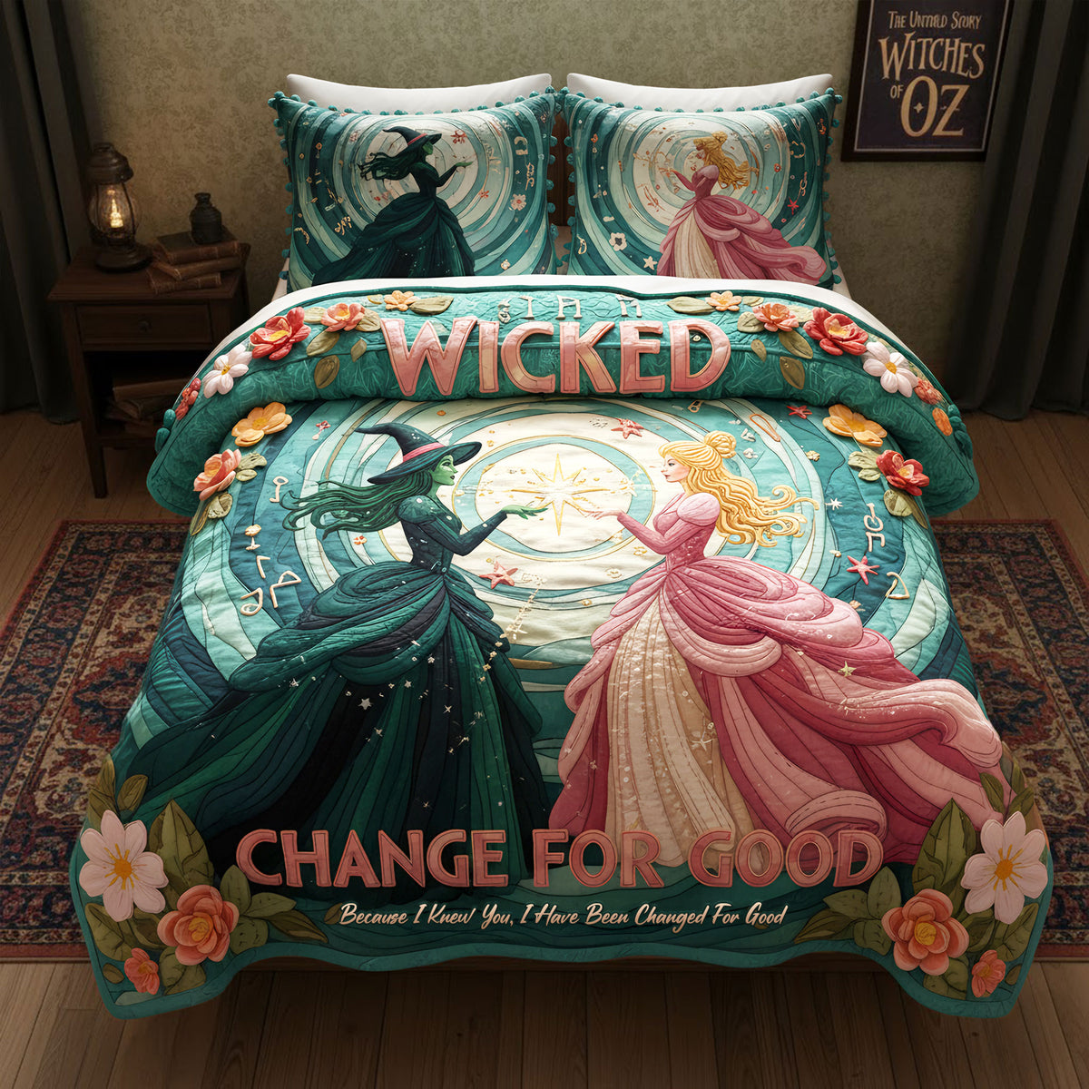 Personalized Besties Quilt Bedding Set Special Line 03PATI271125-Homacus