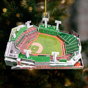 Baseball Field - Custom Stadium Ornament For Baseball Lover 011qhti051223-Homacus