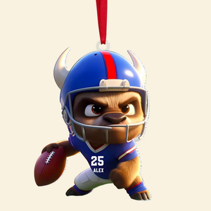 Personalized Gifts For Football Lovers Christmas Ornament 01HUMH221124-Homacus