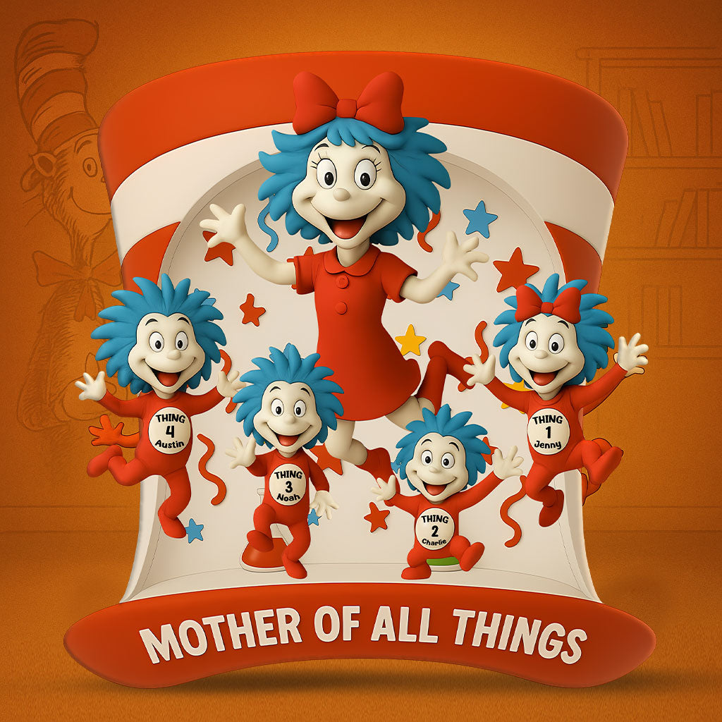 Mother Of All Things Plaque - Personalized Gift For Mom 01TGTI230425-Homacus