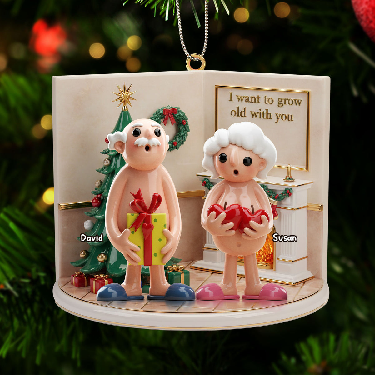 Personalized Gifts For Old Couple Christmas Ornament 04nati221025-Homacus