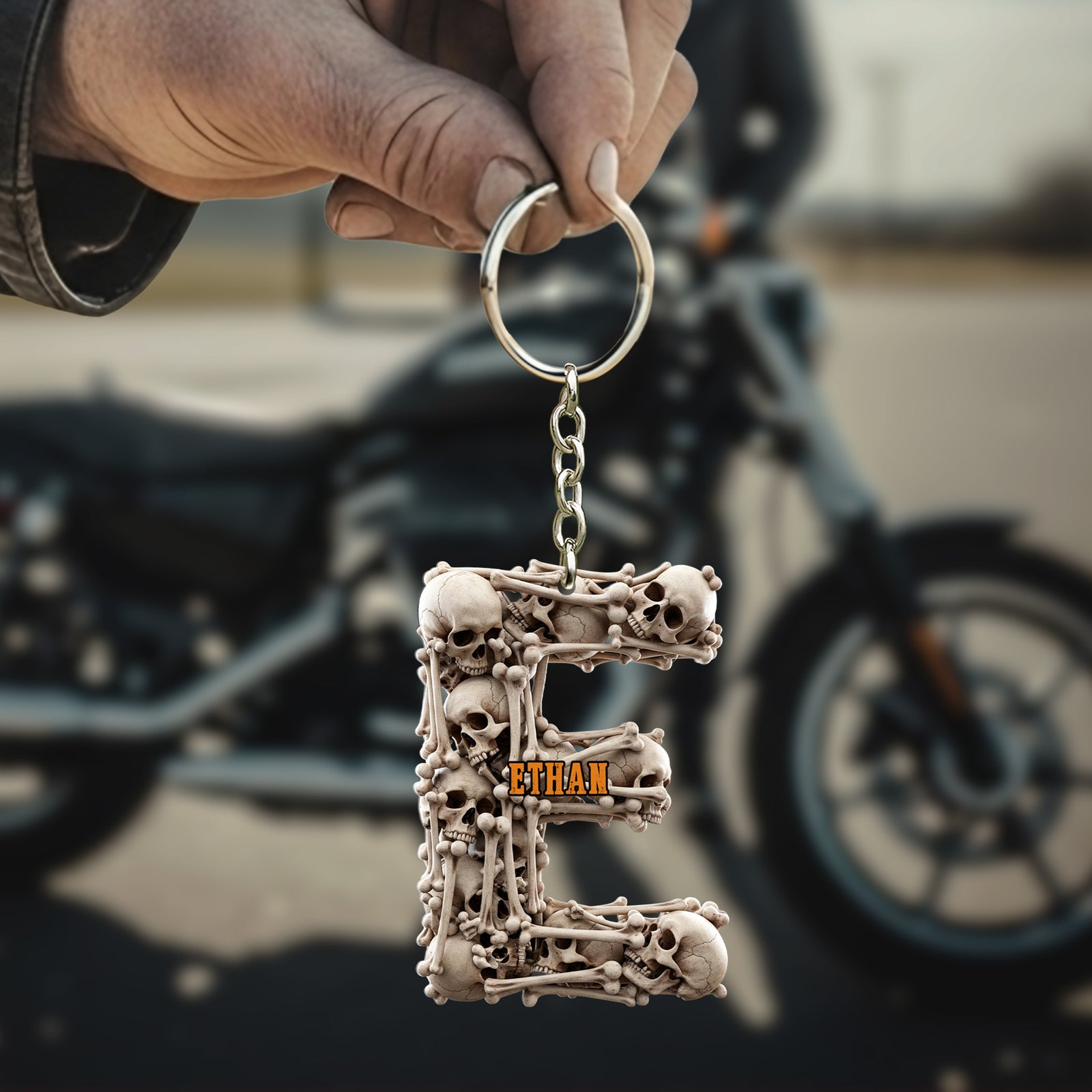 Skull Keychain - Personalized Gifts For Skull Lovers 02huti240725-Homacus