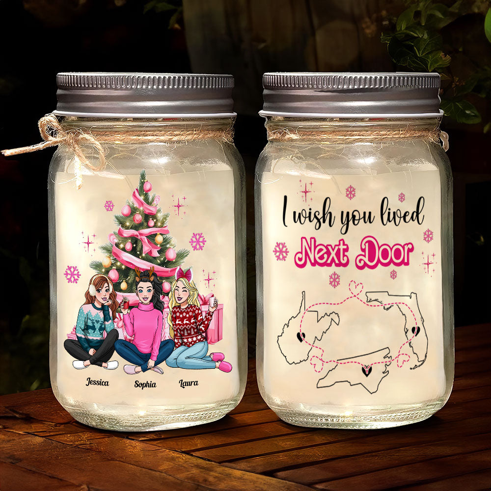 Personalized Gifts For Friends Jar Light Christmas 05XQTI280924HH-Homacus